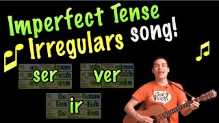 Irregular verbs in Imperfect Song [upl. by Dari]