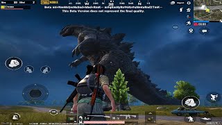 GODZILLA ERANGEL PUBG MOBILE TEST SERVER [upl. by Brendon]