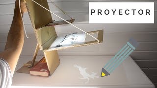 Cómo Construir Un Proyector Para Tus Dibujos  Tutorial Creativo [upl. by Orecic]