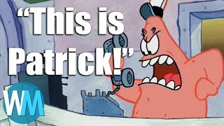 Top 10 Hilarious Patrick Star Moments [upl. by Nickey]