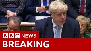 Boris Johnson Brexit plans would honour referendum  BBC News [upl. by Onifled623]