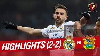 Resumen de Real Madrid vs CF Fuenlabrada 22 [upl. by Anavi6]