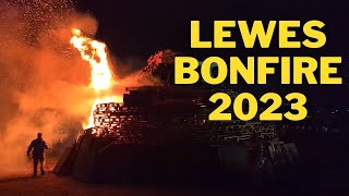 Lewes Bonfire 2023 [upl. by Wareing]