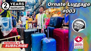 Latest Fiber Luggage Price in Bd  Ornate Luggage Price In Bangladesh [upl. by Acsicnarf450]