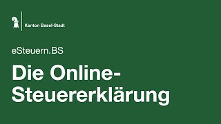 eSteuernBS – Die OnlineSteuererklärung [upl. by Koser]