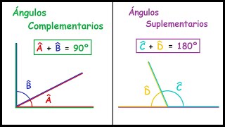 Ángulos Complementarios y Suplementarios [upl. by Dionne312]