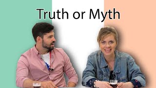 TRUTH or MYTH Irish React to Stereotypes [upl. by Airdnaz944]