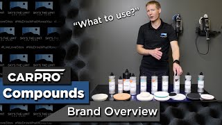 CARPRO Compound amp Pad Overview Choosing the Best Combo ◢◤ Skys The Limit Car Care [upl. by Llenrag]