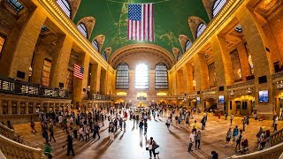 Walking Tour of Grand Central Terminal — New York City 【4K】🇺🇸 [upl. by Gottwald652]