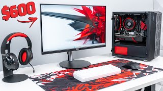 600 FULL PC Gaming Setup Guide Includes Everything [upl. by Cindy]