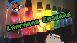 Como Hacer Una Lampara De Lava Casera [upl. by Kariotta400]