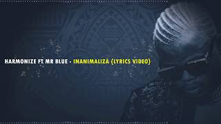 Harmonize Ft Mr Blue  Inanimaliza Official Lyrics [upl. by Cheung]