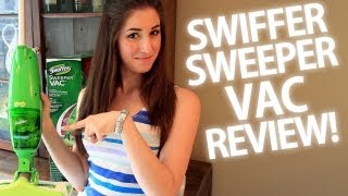 Swiffer Sweeper Vac Review Clean My Space [upl. by Allehs]