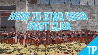 How To Start A Clan In Rust [upl. by Harikahs]