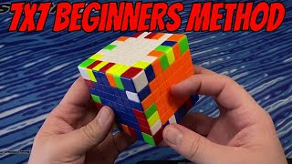 7x7 Rubiks Cube Tutorial FOR BEGINNERS [upl. by Nitsoj733]