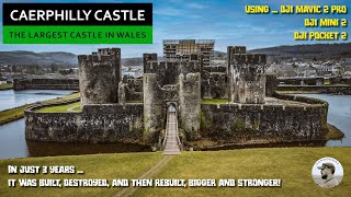 Caerphilly Castle  The Largest in Wales 2nd in Britain [upl. by Toney]