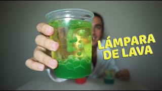 Tutorial  LAMPARA DE LAVA [upl. by Eirdua]