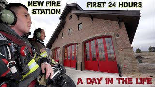 First 24 Hours in a New Fire Station  A Day in the Life [upl. by Lorenza916]