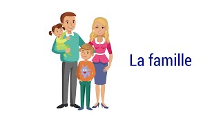 Français A1  la famille [upl. by Floyd478]