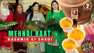 Grand Kashmiri MEHNDIRAAT Celebration amp 15Course WAZWAN Kashmiri Wedding  Srinagar India 🇮🇳 [upl. by Jenei]