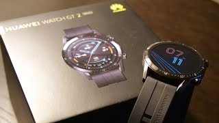 Huawei Watch GT2  46mm Unboxing amp Tour [upl. by Ylloj]