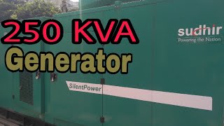 250 kva sudhir diesel generator  diesel consumption 1 hour per litre [upl. by Caresa502]