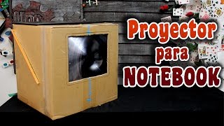 Como hacer un proyector casero para notebook [upl. by Hey]