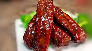 How To Cook Air Fryer BBQ Pork Ribs  Air Fryer Recipes [upl. by Francisco]