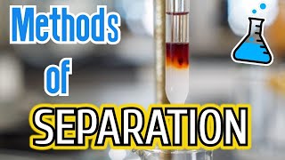 10 Methods of Separation in Chemistry [upl. by Cariotta]