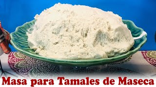 Easy Maseca Masa for Tamales Recipe  StepbyStep Guide  Delicious amp Full of Flavor [upl. by Him]