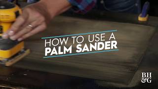 How to Use a Palm Sander [upl. by Fabiola]