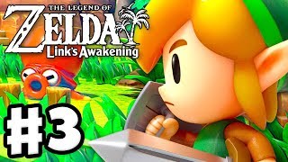 The Legend of Zelda Links Awakening  Gameplay Part 3  Key Cavern Nintendo Switch [upl. by Allicserp]