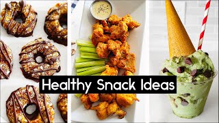 HEALTHY  EASY VEGAN SNACK RECIPES 5 ingredients or less [upl. by Artemas679]