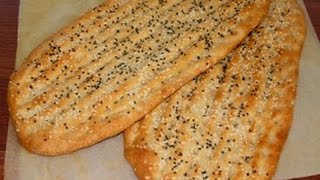 Afghan Bread Naan  Naan afghani  Noon e Barbari  Simple Homemade Bread  Naan  نان [upl. by Ainna]