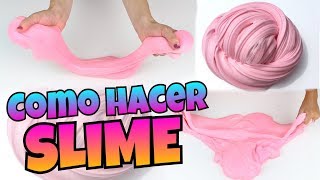 DIY  Como Hacer SLIME  FÁCIL Y SIN BÓRAX  NatyGloss [upl. by Vally]