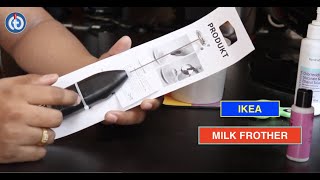 IKEA MILK FROTHER Review amp Battery Installation [upl. by Erminia]