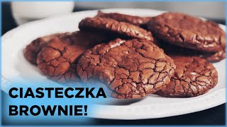 Przepis na czekoladowe CIASTECZKA BROWNIE  Sugarlady [upl. by Notsreik549]