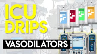 Vasodilators  ICU Drips [upl. by Sidell]