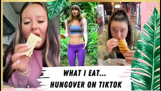 Im hungover heres what I ate in a day on TikTok [upl. by Oneill]