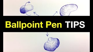 Simple Ballpoint Pen Shading Tips Pt 1 [upl. by Madea628]