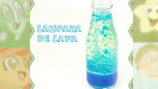 ¿Cómo hacer una lámpara de lava Experimentos caseros LA MEJOR [upl. by Barney]