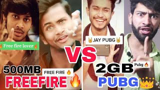 Free fire vs Pubg  funny 😁  pubg vs freefire Attitude 👿  gouravch2  gouravchaudhary  pglu [upl. by Merc371]