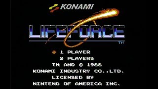 Life Force NES Full Run with No Deaths No Miss [upl. by Amaty]