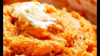 Creamy Mashed Sweet Potatoes [upl. by Tinaret174]