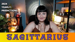 Sagittarius 2024 yearly predictions  tarot reading [upl. by Kaspar555]