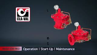 Cla Val 50B 4KG1 Fire Protection Pressure Relief Valve IOM [upl. by Trofmoc69]