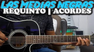 Tutorial  Las Medias Negras  Los Higuereños  Requinto  Acordes TABS [upl. by Fredel319]