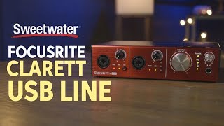 Focusrite Clarett USB Audio Interface Series Review [upl. by Bledsoe]