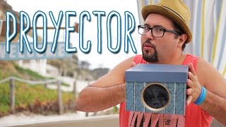 Cómo hacer un Proyector Casero  Eddie G  mitú [upl. by Aletsirc806]