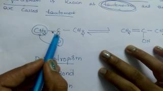 Tautomerism structural isomerism [upl. by Aidaas385]